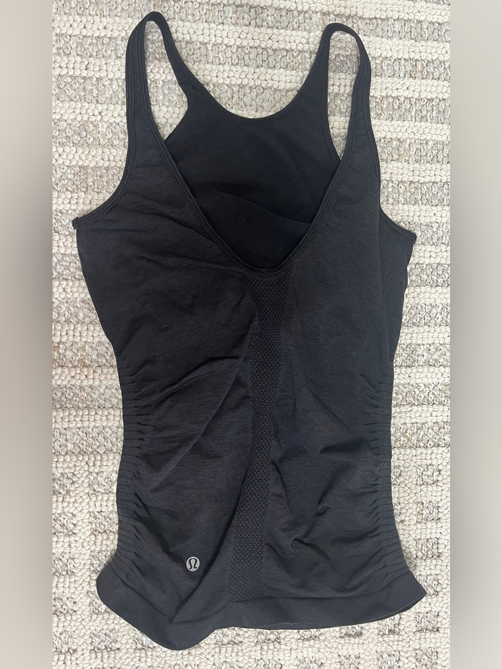 Lululemon Black Strappy Tank Top size 4 - Picture 4 of 8